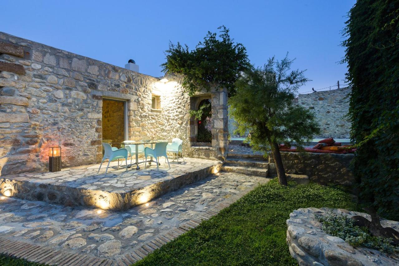 Muazzo Creta Stone House, Nature Escape With Pool, By Thinkvilla Pigí Екстериор снимка