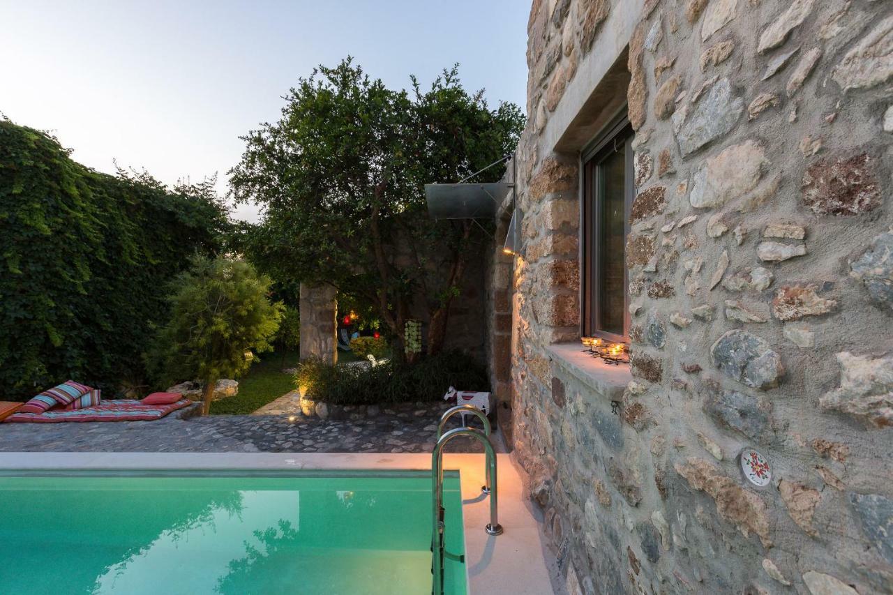 Muazzo Creta Stone House, Nature Escape With Pool, By Thinkvilla Pigí Екстериор снимка