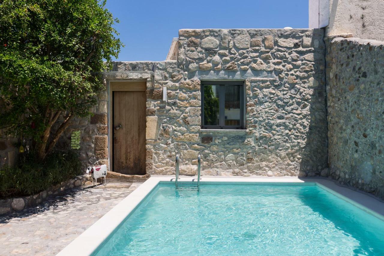 Muazzo Creta Stone House, Nature Escape With Pool, By Thinkvilla Pigí Екстериор снимка
