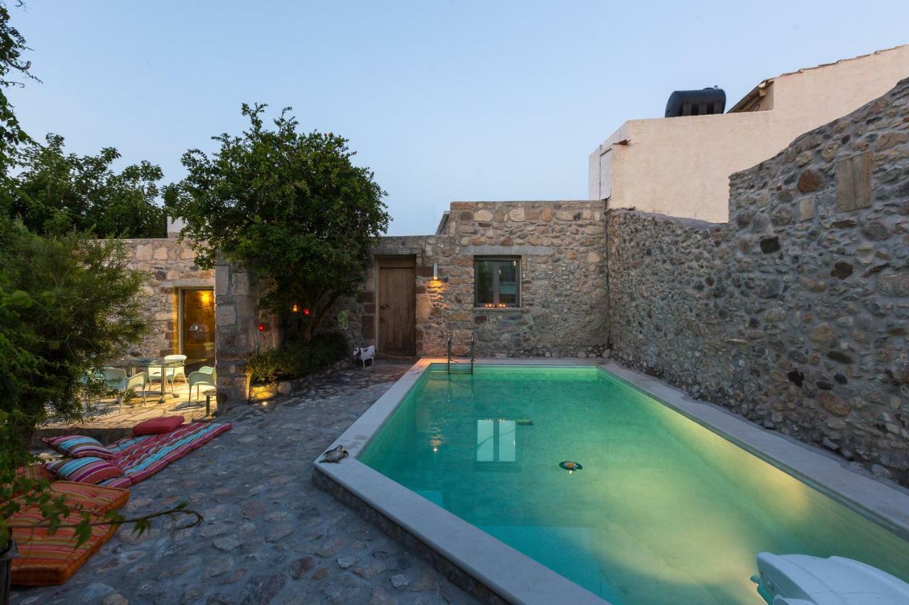 Muazzo Creta Stone House, Nature Escape With Pool, By Thinkvilla Pigí Екстериор снимка