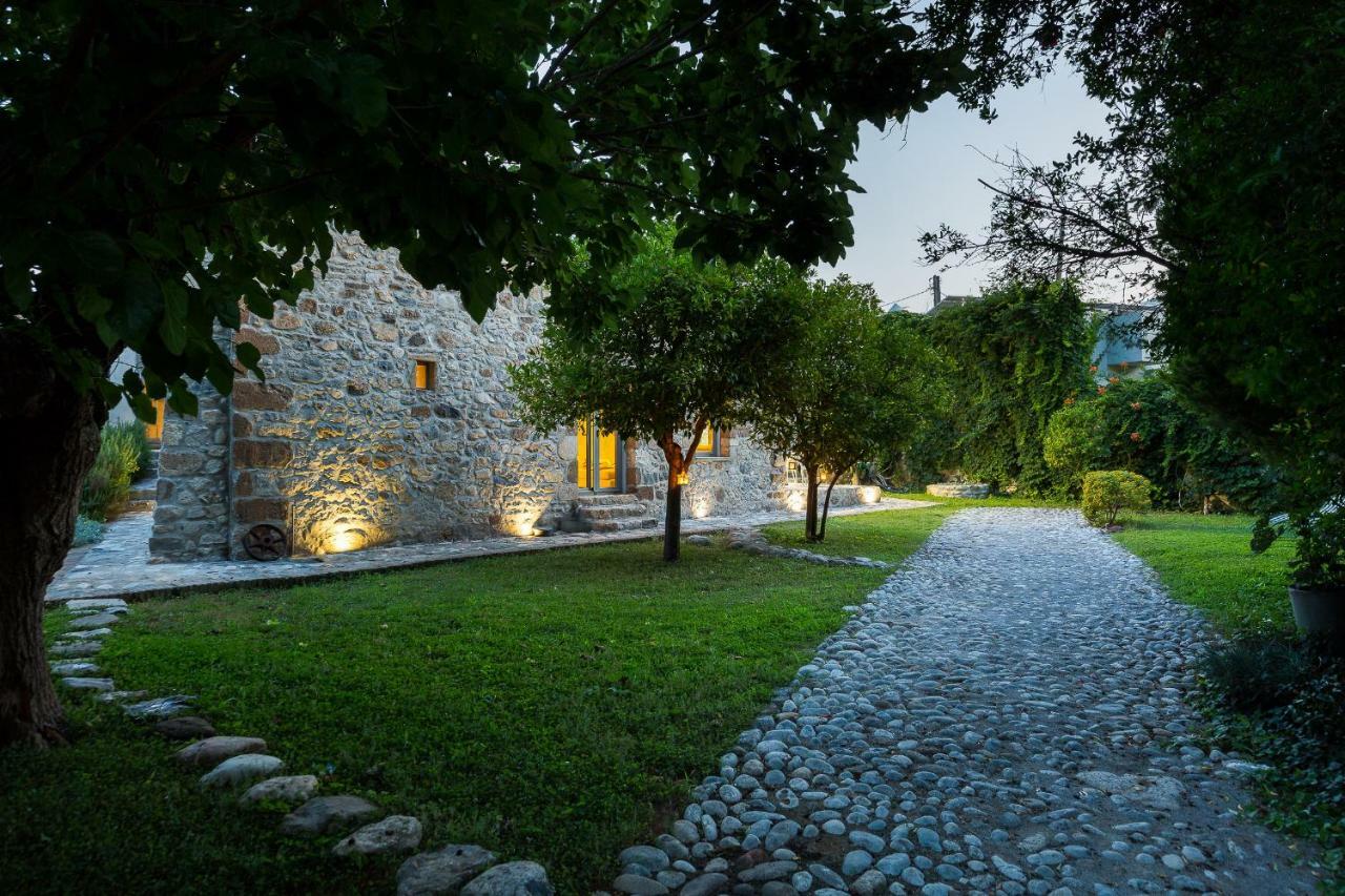 Muazzo Creta Stone House, Nature Escape With Pool, By Thinkvilla Pigí Екстериор снимка