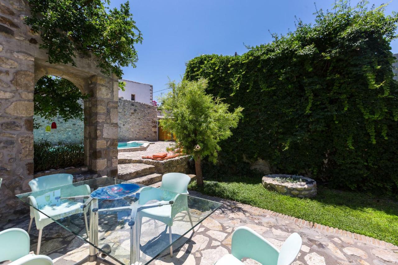 Muazzo Creta Stone House, Nature Escape With Pool, By Thinkvilla Pigí Екстериор снимка