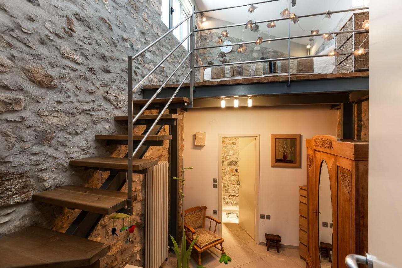 Muazzo Creta Stone House, Nature Escape With Pool, By Thinkvilla Pigí Екстериор снимка