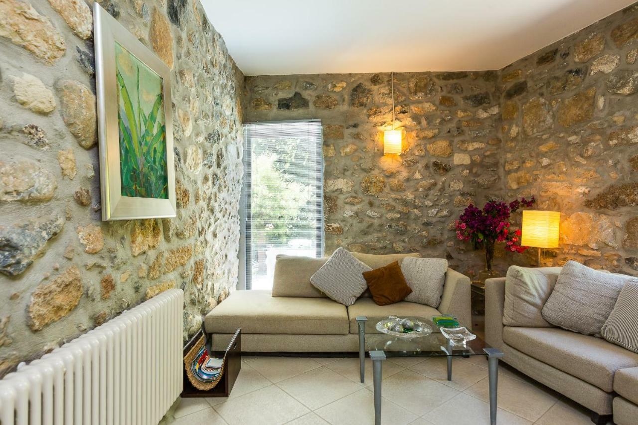 Muazzo Creta Stone House, Nature Escape With Pool, By Thinkvilla Pigí Екстериор снимка
