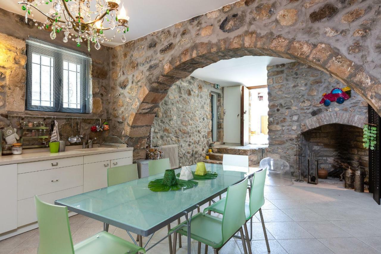 Muazzo Creta Stone House, Nature Escape With Pool, By Thinkvilla Pigí Екстериор снимка
