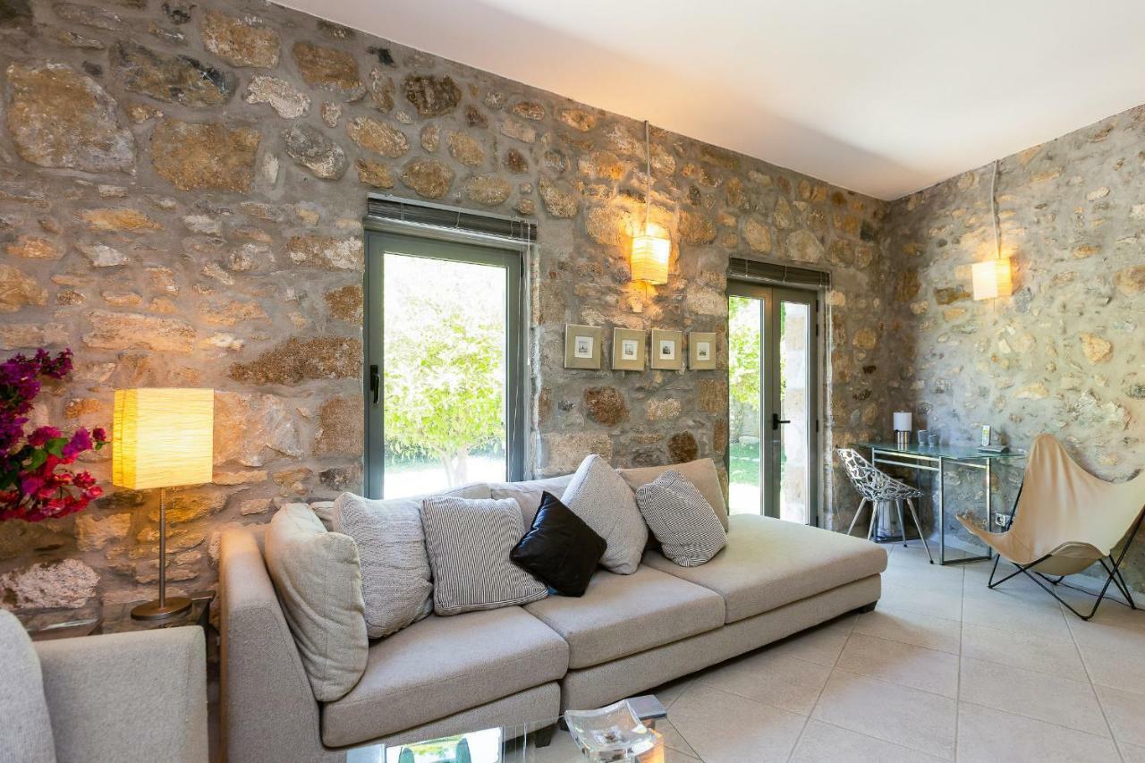 Muazzo Creta Stone House, Nature Escape With Pool, By Thinkvilla Pigí Екстериор снимка